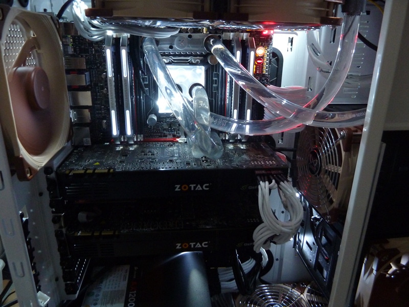 Custom PC with Water Cooling Loop