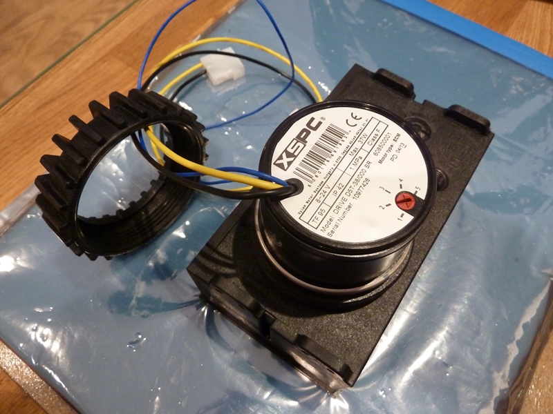 XSPC Nylon Dual 5.25 Bay Reservoir Laing D5 Vario Motor