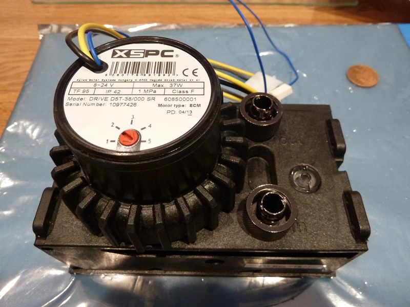 XSPC Nylon Dual 5.25 Bay Reservoir Laing D5 Vario Motor