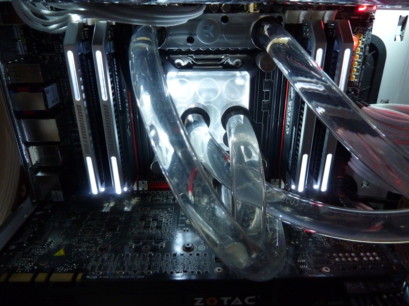 Custom PC with Water Cooling Loop