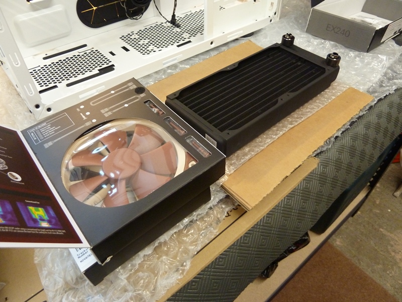 XSPC EX240 Dual Fan Radiator Push/Pull
