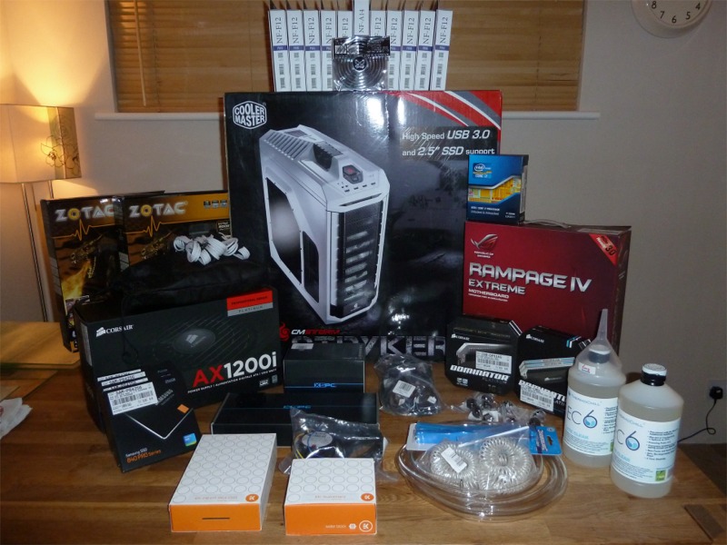 CoolerMaster CM Storm Stryker Water Cooling Case Modification